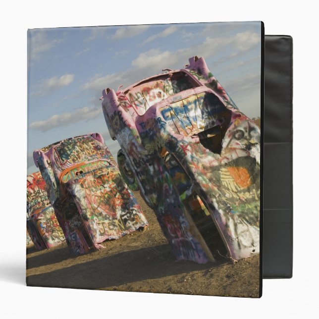 USA, TEXAS, Panhandle Area, Amarillo: Cadillac Binder (Front/Inside)