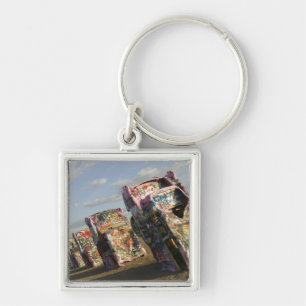 USA, TEXAS, Panhandle Area, Amarillo: Cadillac Keychain