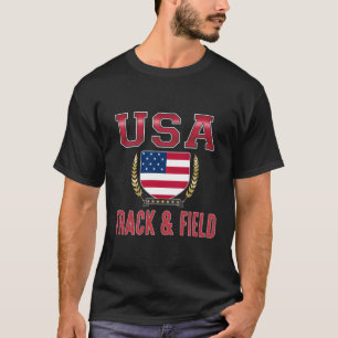 Usa Track Field T-Shirt