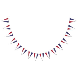 USA Triangle Bunting Flags for Patriotic Decor