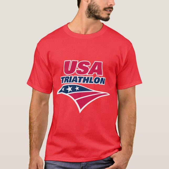 USA Triathlon T-Shirt (Front)