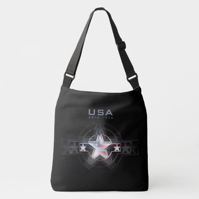 USA Tristar Crossbody Bag (Front)