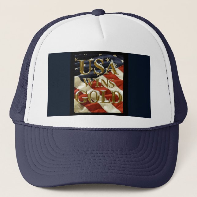 USA TRUCKER HAT (Front)