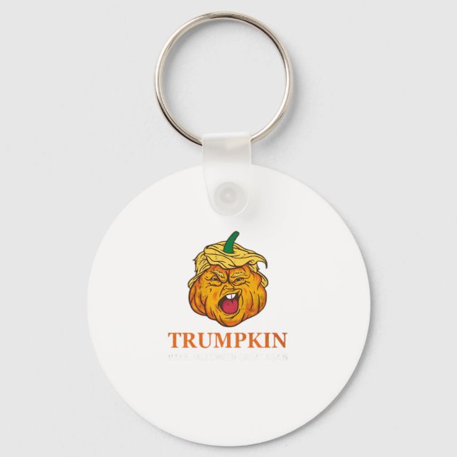 Usa Trumpkin Make Halloween Great Again Costume Cl Keychain (Front)
