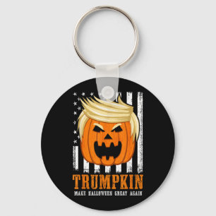 USA Trumpkin Make Halloween Great Again Funny Keychain