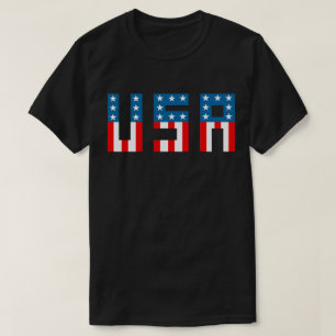 USA Typography T-Shirt