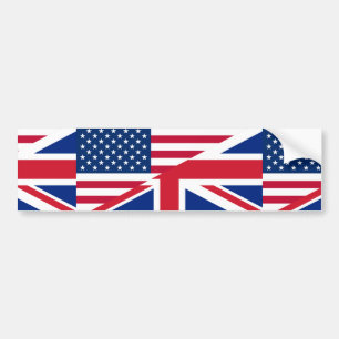 usa uk bumper sticker