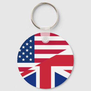 usa uk keychain