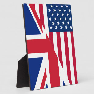 usa uk plaque