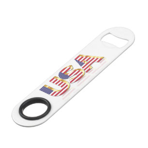 USA - United States of America - Flag - Patriotic Bar Key