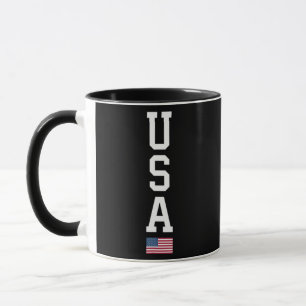 USA US Flag Patriotic 4th of July America  Mug