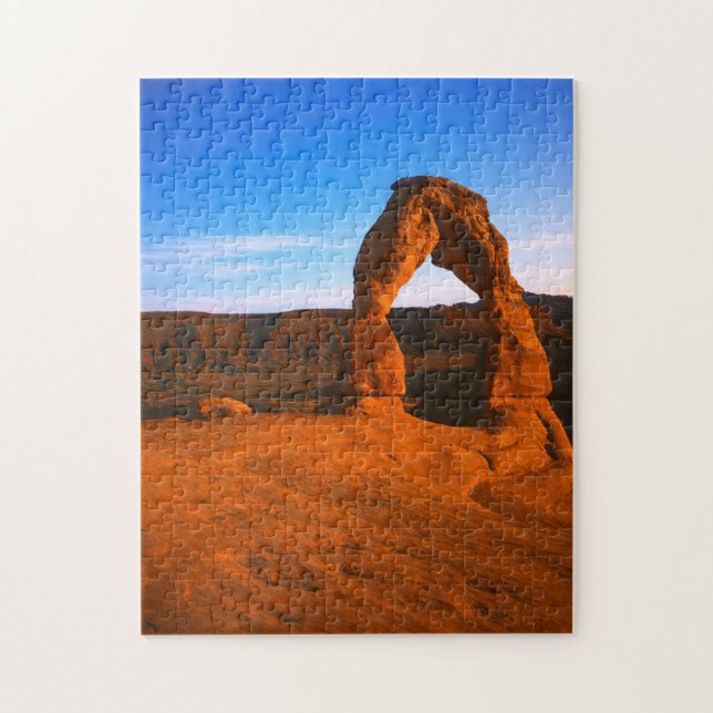 USA, Utah, Arches National Park, Delicate Arch Jigsaw Puzzle (Vertical)