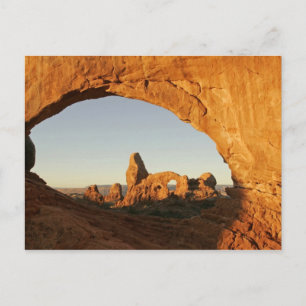 USA, Utah, Arches National Park. Turret arch Postcard