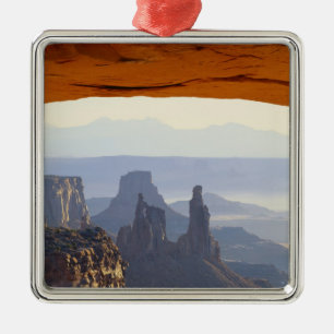 USA, Utah, Canyonlands National Park, View of Metal Ornament