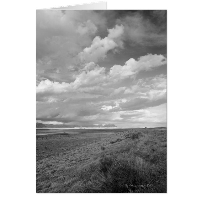 USA, Utah, Clouds over landscape (Front)