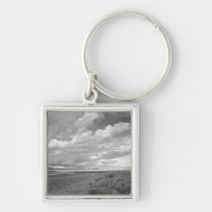 USA, Utah, Clouds over landscape Keychain