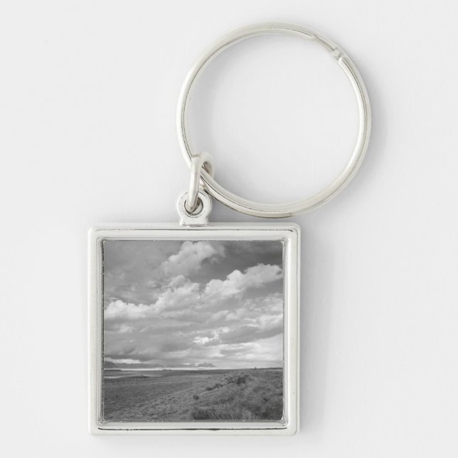 USA, Utah, Clouds over landscape Keychain (Front)