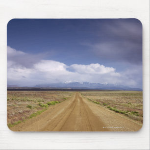 USA, Utah, Dirt road crossing landscape Mouse Pad