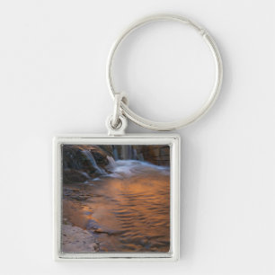 USA, Utah, Escalante Wilderness. Waterfall in Keychain