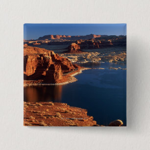 USA, Utah, Glen Canyon National Recreation Area 2 Inch Square Button