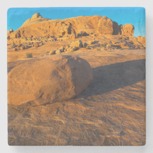 USA, Utah, Moab, Sandstone Stone Coaster