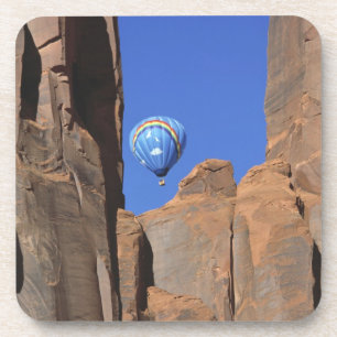 USA, Utah, Monument Valley. A rainbow hot-air Coaster