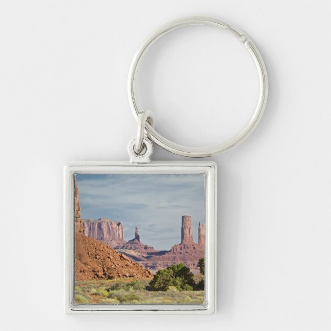 USA, Utah, Monument Valley Navajo Tribal Park. Keychain (Front)