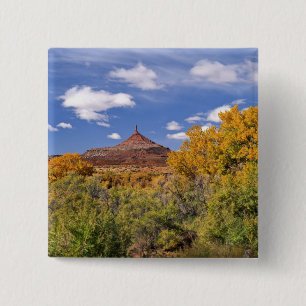 USA, Utah, near Canyonlands National Park on 2 Inch Square Button