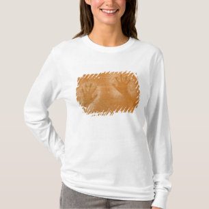 USA, Utah, Pictograph Hand-prints on sandstone, T-Shirt