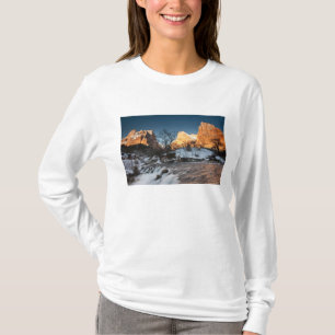 USA, Utah, Zion National Park. Mountain sunrise T-Shirt