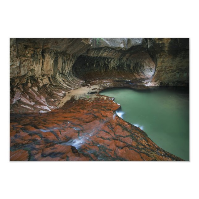 USA, Utah, Zion National Park. Scenic from 3 Photo Print (Front)
