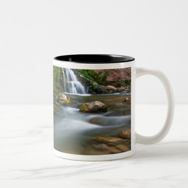 USA, Utah, Zion National Park. The Virgin Two-Tone Coffee Mug (Right)