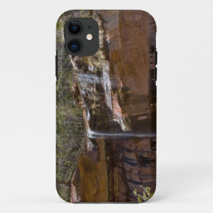 USA, Utah, Zion National Park, Water Falls at iPhone 11 Case