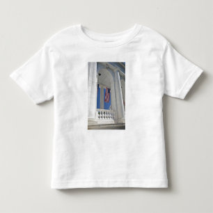 USA, VA, Arlington. American Flags are hung Toddler T-shirt