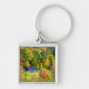 USA, Vermont. Fall foilage along Highway 100. Keychain