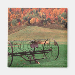 USA, Vermont, Farm. Magnet