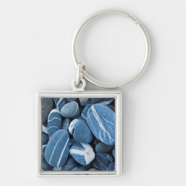 USA, Vermont, Lake Champlain, Stones Keychain (Front)