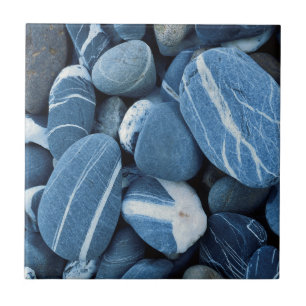 USA, Vermont, Lake Champlain, Stones Tile