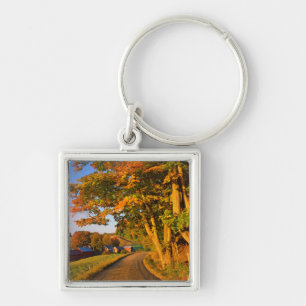 USA, Vermont, South Woodstock Keychain
