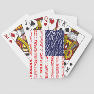USA Veteran Playing Cards