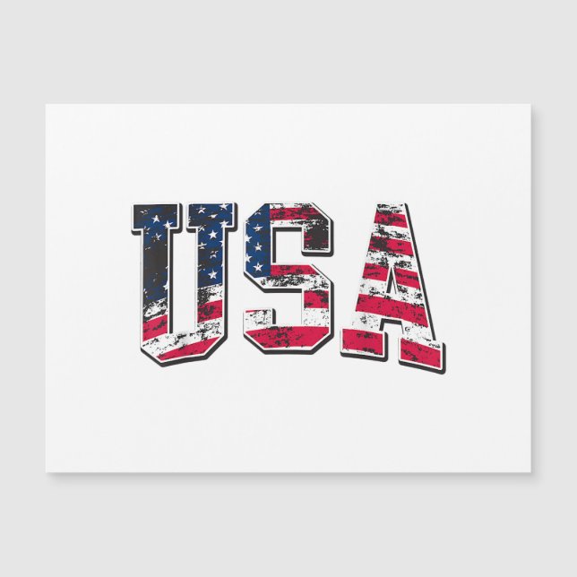USA Vintage American Flag (Front)