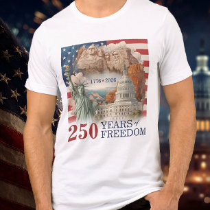 USA Vintage America's Semiquincentennial 250 Years T-Shirt
