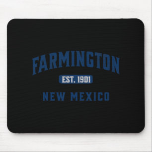 Usa Vintage Merch Souvenir Visit Farmington New Me Mouse Pad