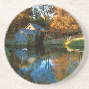 USA, Virginia, Blue Ridge Parkway, Mabry Mill Coaster
