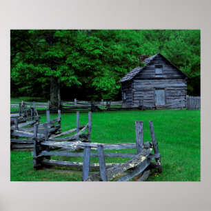 USA, Virginia, Blue Ridge Parkway, The Puckett Poster