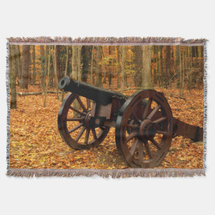 USA, Virginia, Colonial National Historical Throw Blanket
