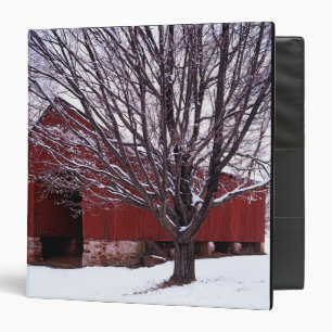 USA, Virginia, Fairfax County, Barn and Maple Binder