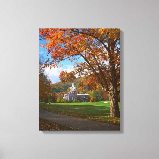 USA, Virginia, Hot Springs, The Homestead Canvas Print (Front)
