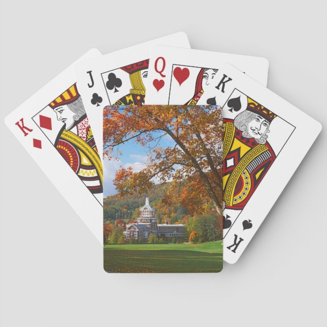 USA, Virginia, Hot Springs, The Homestead Playing Cards (Back)