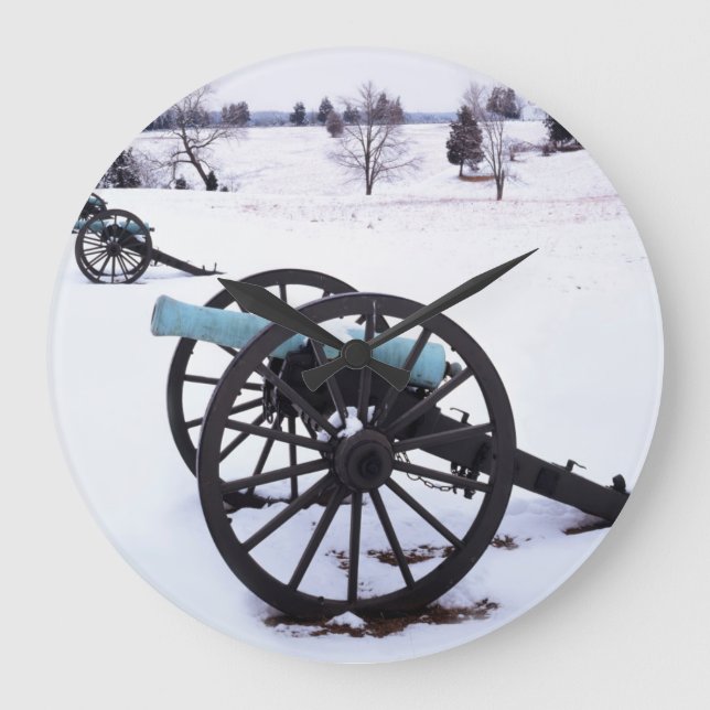 USA, Virginia, Manassas National Battlefield Large Clock (Front)